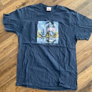 Vintage  Navy Eeyore Graphic Tee size Large